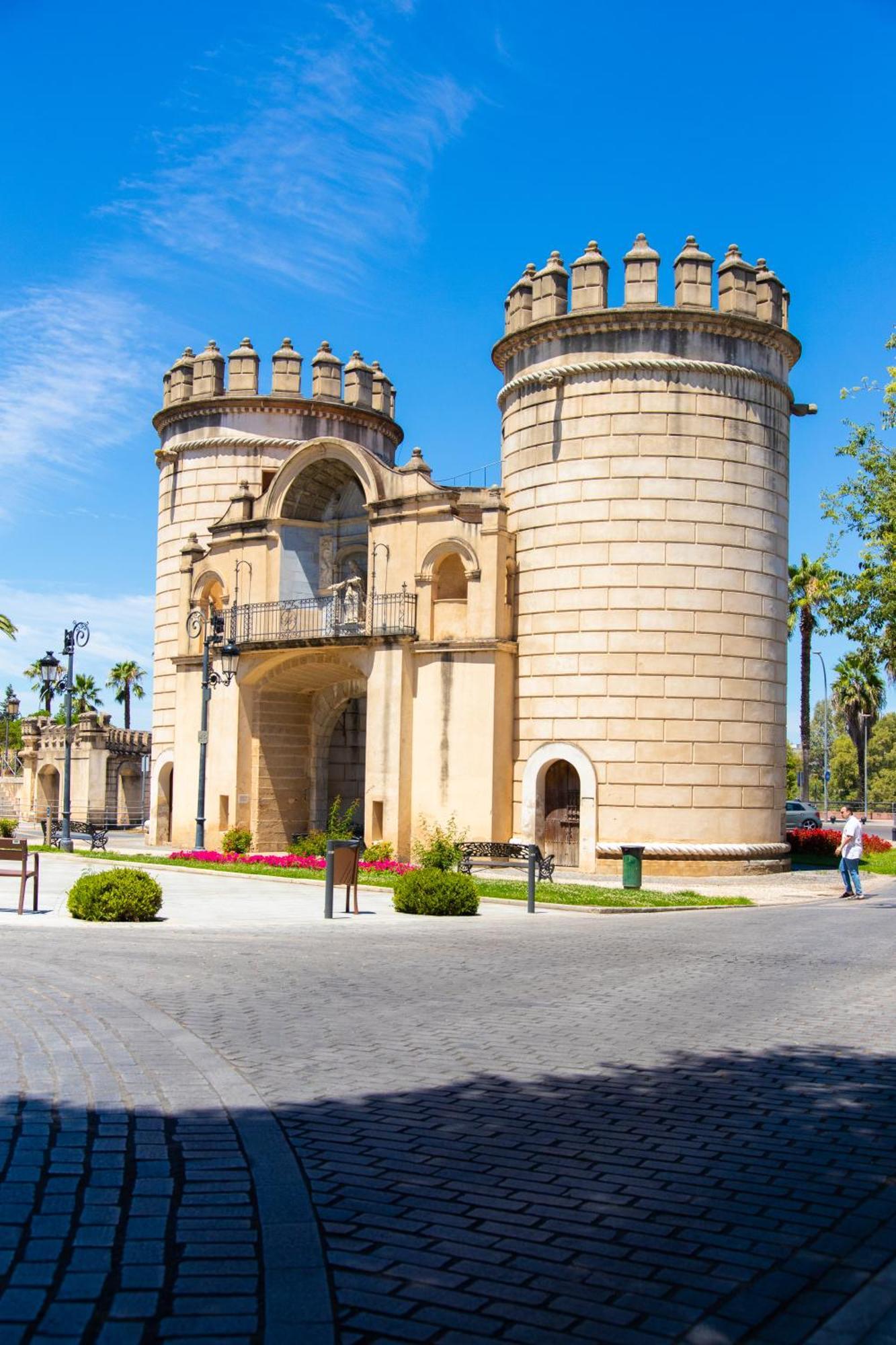 Alojamientos Puerta Palma Estudio Badajoz Dış mekan fotoğraf