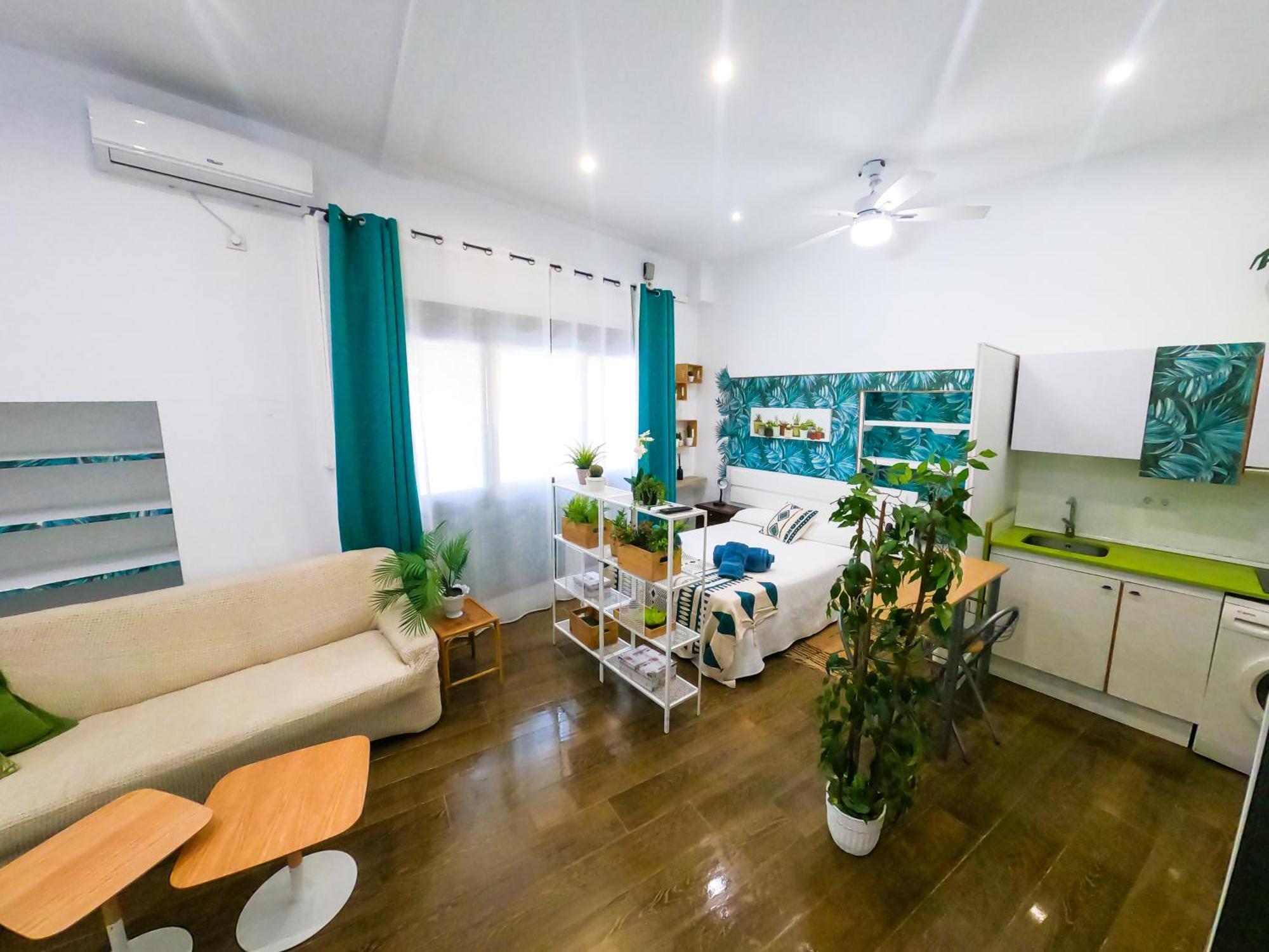 Alojamientos Puerta Palma Estudio Badajoz Dış mekan fotoğraf