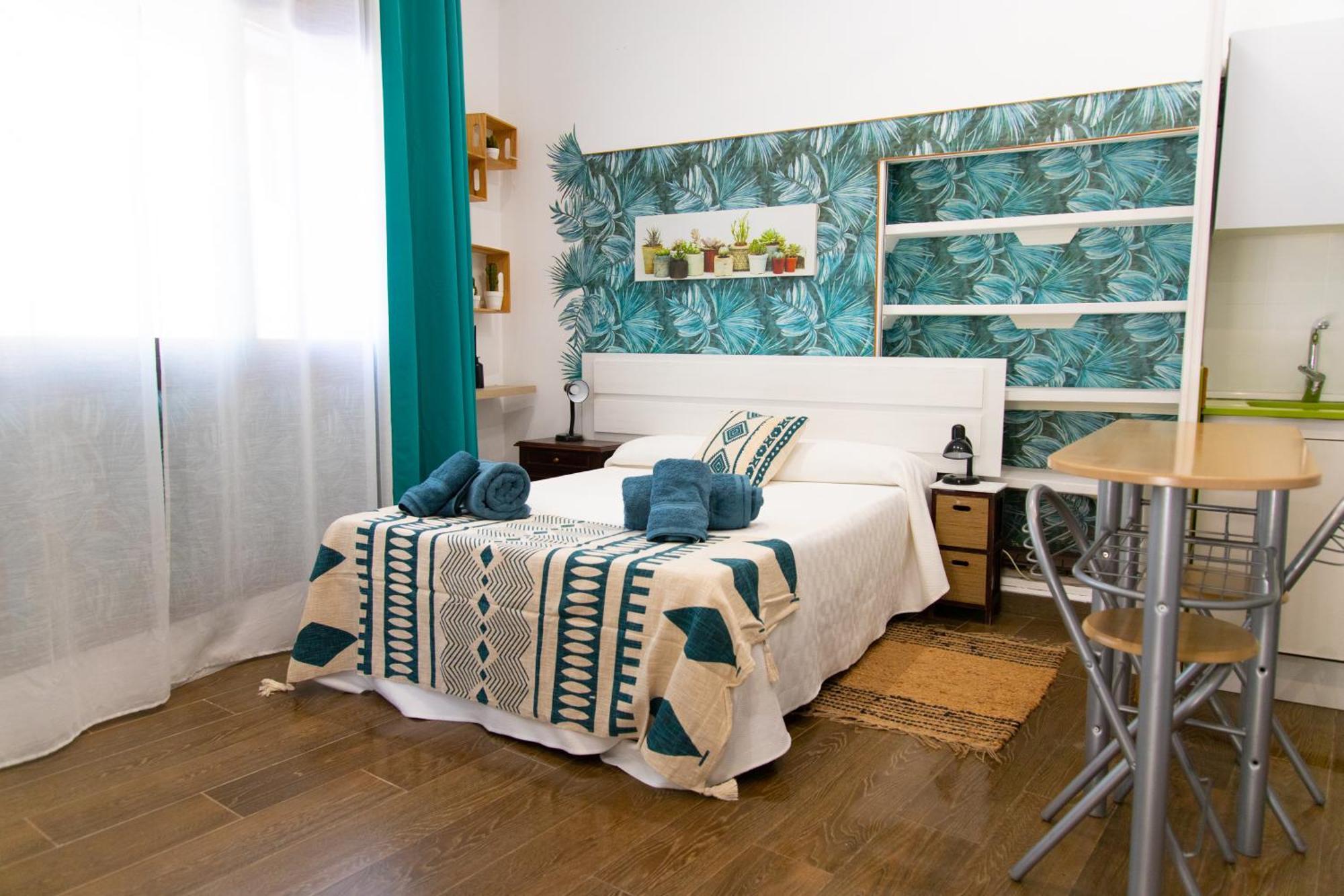 Alojamientos Puerta Palma Estudio Badajoz Dış mekan fotoğraf